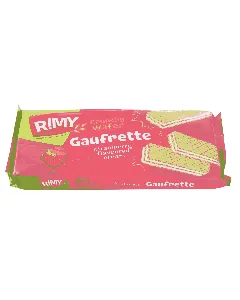 Gaufrettes fraises