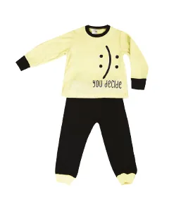 Pyjama bébé garçon jaune et bleu