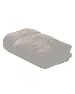 Drap de douche velours face rasé gris