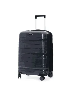 Valise en polypropylène 55cm bleue