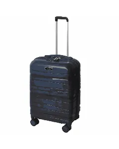 Valise Titou 75cm en polypropylène - Bleu