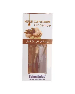 Huile capillaire de gingembre