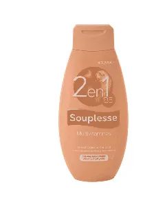 Shampooing 2 en 1 multivitaminés pêche