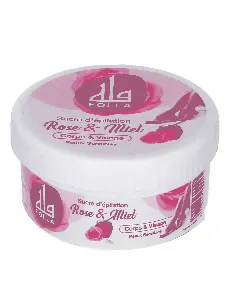 Sucre dépilatoire à l'eau de rose & miel