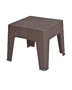 Table basse effet Rotin