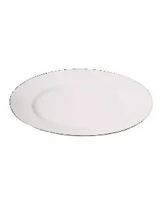 Plat ovale filet Or