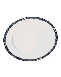 Assiette plate Valancy or diamètre 25cm