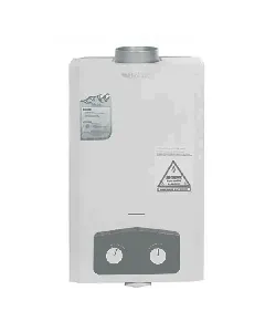 Chauffe bain à gaz naturel 10L blanc