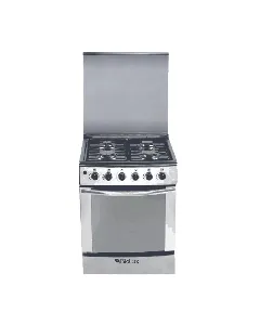 Cuisinière 4 feux inox