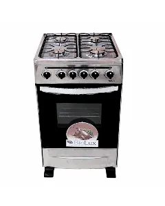 Cuisinière 4 feux silver