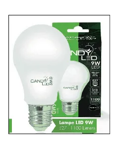 Lampe led 9W blanche