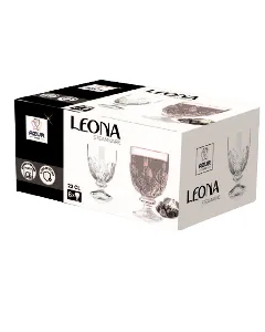 Coffret de 6 verres à pieds de 22cl