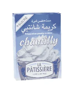 Crème déssert chantilly