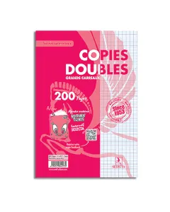 Double feuille 200 pages