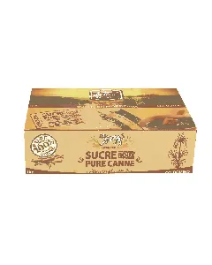 Sucre roux pure canne en morceaux