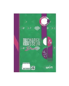 Recharge Dessin 50 Feuilles Blanc - 90G