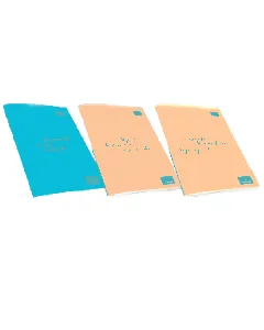 Cahier piqure Pastel - 192 pages