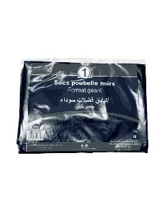 Sacs poubelle noirs  85x95cm