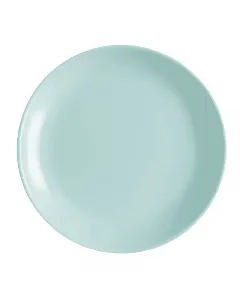 Assiette plate verte Ø26cm