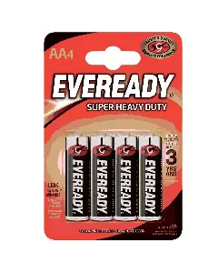 Lot de 4 piles Evereaday R06