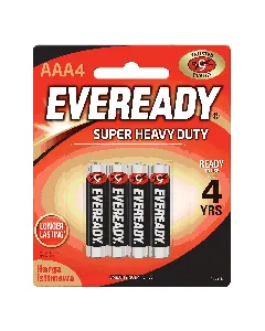 Lot de 4 piles Evereaday R03