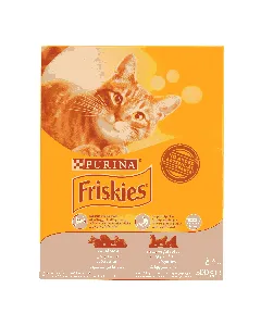 Aliments pour chats adultes au saumon Friskies