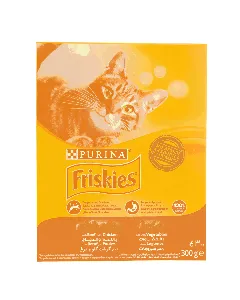 Aliments pour chats adultes au b?uf et au poulet Friskies