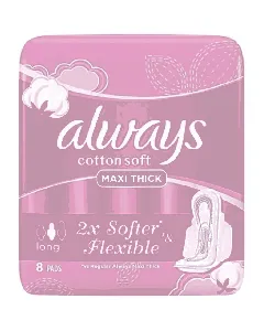 Serviettes hygiéniques Soft Maxi Thick