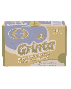 Eponges abrasives grinta jaune + fibre noire