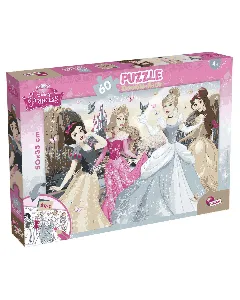 Puzzle Disney Princess double face 60 pièces