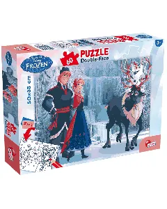 Puzzle Frozen double face 60 pièces