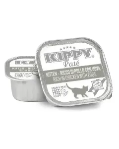 Barquette au poulet pour chats Kitten - 90 gr