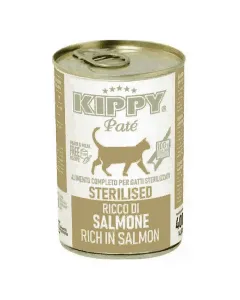 Aliment au saumon pour chats pâtés