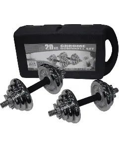 Chrome Dumbbell 20Kg