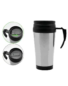 Thermos individuel chromé