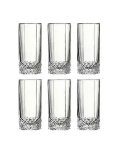 Lot de 6 verres bleus de 31.5cl