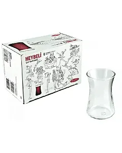 Coffret 6 verres à thé 14cl