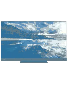 Téléviseur 55" 4K QLED smart Android TOSHIBA