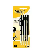 4 Stylo à bille bleu Bic M10 Original