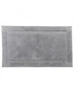 Tapis de bain gris Liso