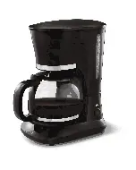 machine à café électrique noire 15 tasses avec verseuse 