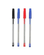 Lot de 4 stylos à bille Couleurs Assortis