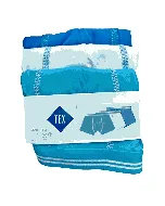 Lot de 3 boxers turquoise