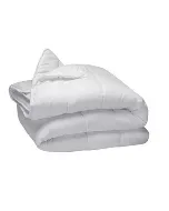 Couette blanche microfibre"4 saisons"