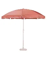 Parasol plage corail