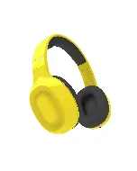 Casque Bluetooth jaune