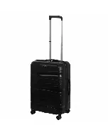 Valise Titou en polypropylène noire 55cm