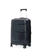 Valise en polypropylène 55cm bleue