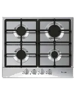 Plaque de cuisson 4 feux 60cm inox