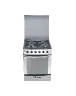 Cuisinière 4 feux inox